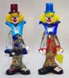 Murano Art Glass Clowns - FP04g and FP04b