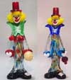 Murano Art Glass Clowns - FP14 and FP15