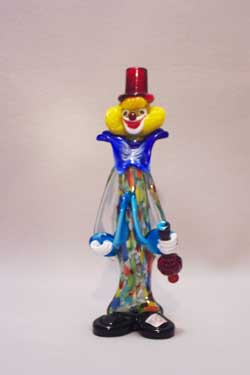 Murano Art Glass Clowns from MuranoClowns.us - FP14