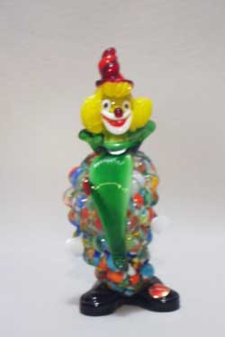 Murano Art Glass Clowns from MuranoClowns.us - FP17