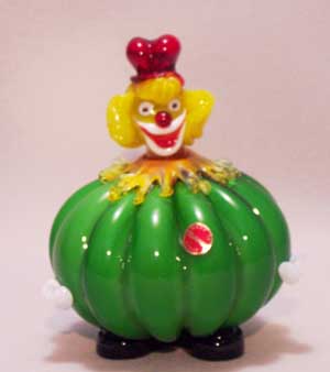 Murano Art Glass Clowns from MuranoClowns.us - FP34