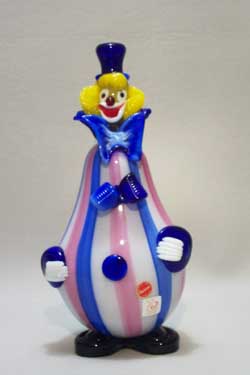 Murano Art Glass Clowns from MuranoClowns.us - FP80